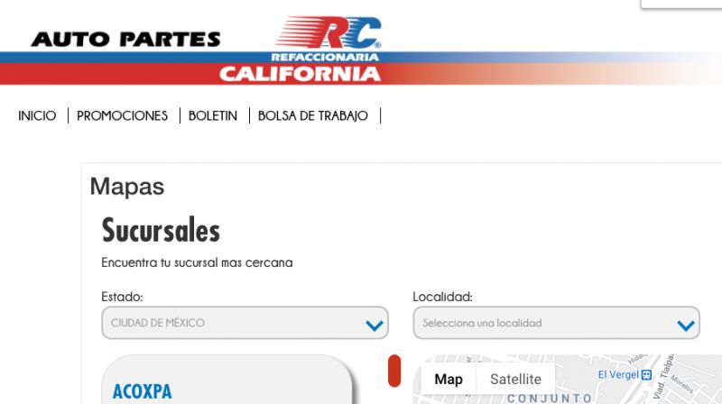 Refaccionaria California